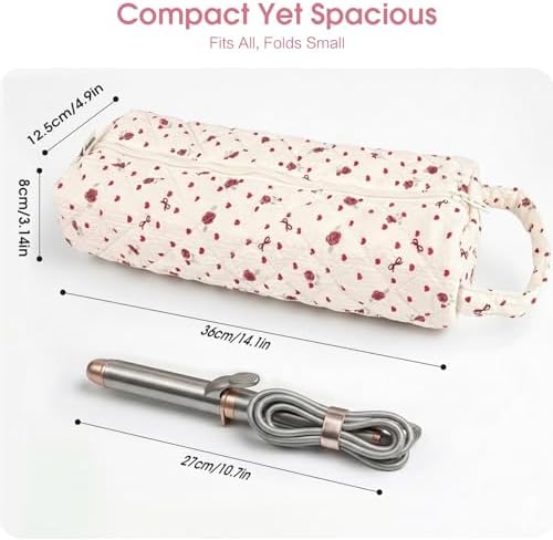 Cute Hair Tools Travel Bag Compatible with Dyson Airwrap Shark FlexStyle - Image 2