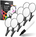 FRAMAR Formula Friend Clips 8 Pack, Dry Erase Labels for Hair Color Bowl by FRAMAR