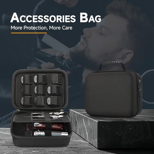 Hard Barber Accessories Case for Hair Clippers Mens Hair Cutting Barber - Image 5