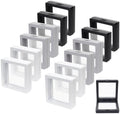 12 Pcs 3D Floating Frame Display Stand, Transparent Jewelry Gift Boxes by Unknown