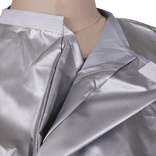 Umbrella Style Hair Cutting Cape - Folding Salon Barber Cloak with Hair Catcher, Waterproof Nylon Cape for Home Haircuts & Professional Styling - Image 7
