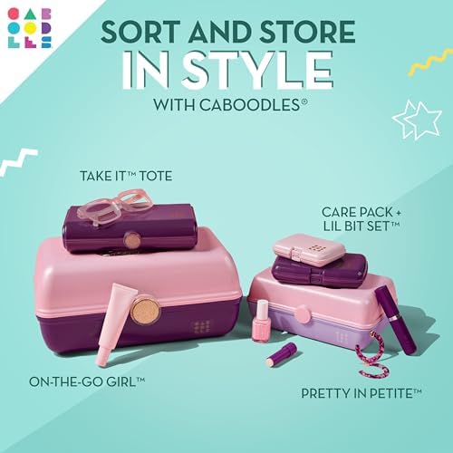 Caboodles Care Pack + Lil'Bit Set - Mustard & Mint - Image 6