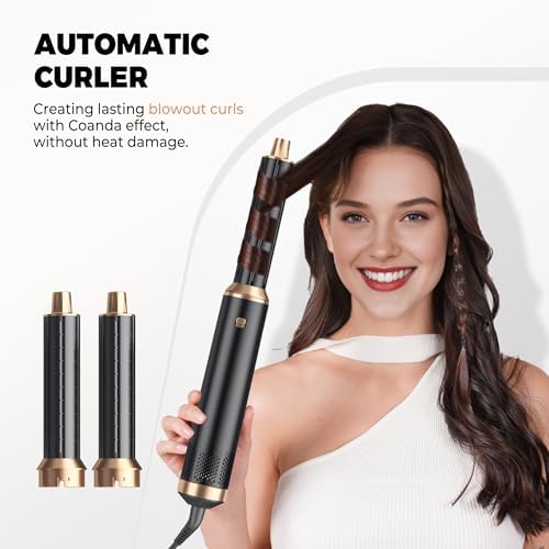 5 in 1 Blow Dryer Brush, Upgrade Hair Dryer Brush Set Multifunctional - Image 3