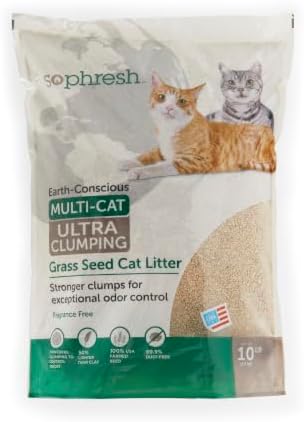 So Phresh by Petco Extreme Clumping Unscented Grass Seed Cat Litter 10 lbs. by Petco