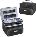 CURMIO Double Layer Hair Clipper Travel Case for Men Hair Cutting Tools by CURMIO