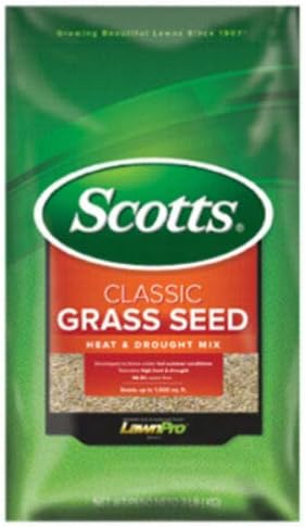 Scotts 17293 Classic Grass Seed Heat & Drought Mix, 3 Lbs by Unknown