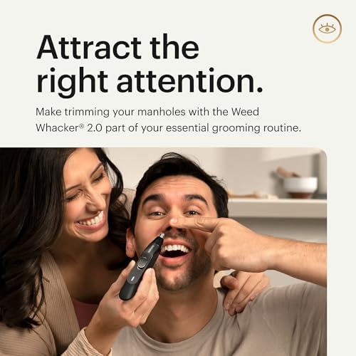 MANSCAPED® The Weed Whacker® 2.0 Electric Nose & Ear Hair Trimmer - Image 5