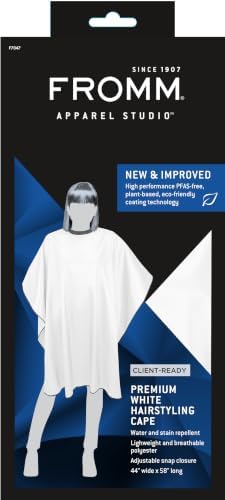 Fromm Professional Lightweight Client Hairstyling & Hair Cutting Cape - Image 5
