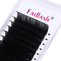Lash Extensions FADLASH Eyelash Extensions Trays 0.18mm 15-20mm Mixed Lash Tray C/D Curl Individual Classic Lash Extensions (0.18-C, Mix 15-20mm) by FADLASH