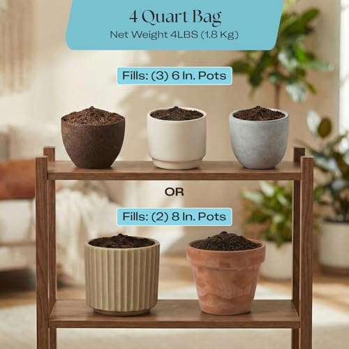 Rosy Soil Houseplant Potting Soil, Organic Indoor Potting Mix, 4 Quarts - Image 6