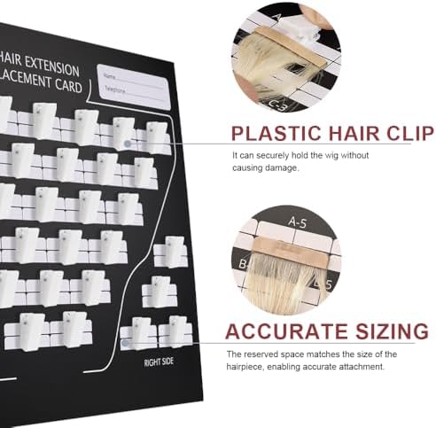 Paper Hair Extension Placement Board - Image 5