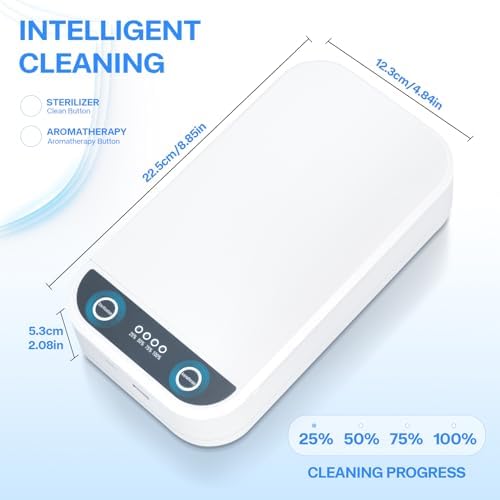 Nail Tool Cleaner with Blue Light,Portable USB Cleaner For Nail Tools ﻿ - Image 4