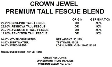Crown Jewel Grass Seed, 50lbs - Image 2