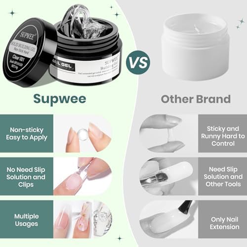 Solid Builder Gel for Nails 3D Nail Gel Art Non-Stick Hand Sculpture Gel - Image 3