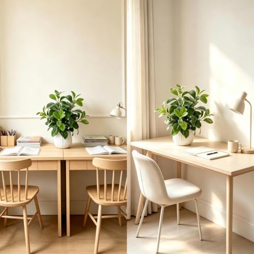 AlphaAcc Small Fake Plants Indoor for Office Bathroom Shelf Decor - Image 3