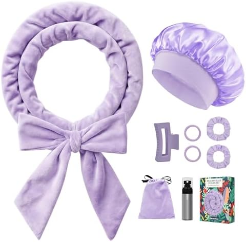 Gwabee Velvet Heatless Curls Overnight Hair Curlers to Sleep In by Gwabee