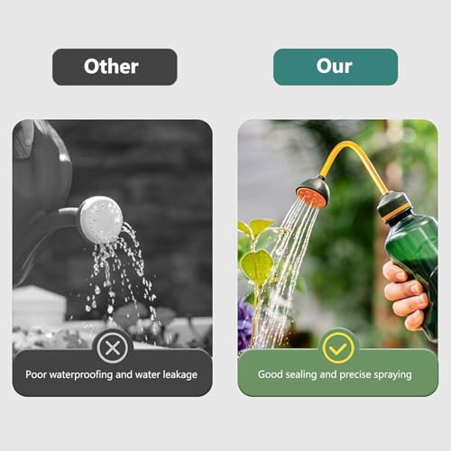 Watering Can for Seedlings,0.45L (Green) - Image 5
