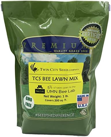 Bee Lawn Seed Mixture, 1 lb by TwinCitySeedCo