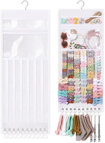 MOFASVIGI Headband Holder Hair Bows Organizer for Girls, Nursery Bow Hanger by Mofasvigi