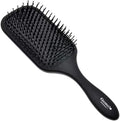 Giorgio Detangling Paddle Brush - Large Air Cushion Paddle Brush with Ball Tip Tourmaline Bristles - Anti Static Hair Care Tool for Men and Women, Wet or Dry - Black by GiorgioHairBrushesCombs