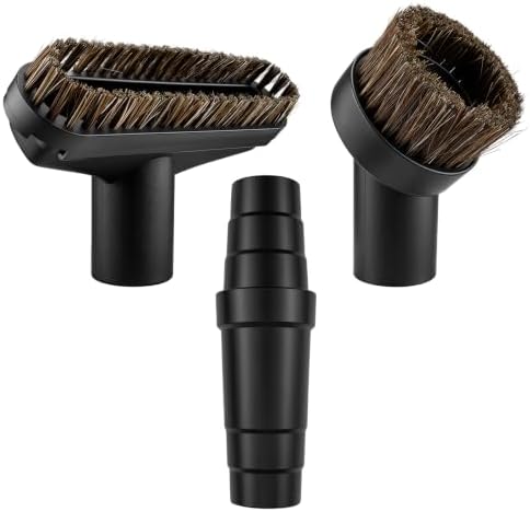 3Pcs Horse Hair Vacuum Brush Attachment Set by Unknown