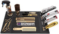 Magnetic Barber Mat for Station Barber Organizer Mat for Clipper Salon Station Tools with 4 Slots for Clippers Salon Barbershop Work Station Pads Anti Slip(4 Slots) by IEBARBER