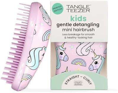 Tangle Teezer Original Detangler Mini Hair Brush for Kids, Unicorn Magic by TangleTeezer