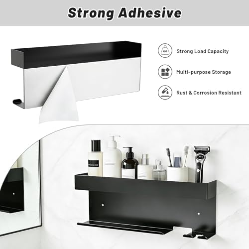 Affogato Storage Holder Compatible with Dyson Airwrap Styler, Curling Iron Wall Mount Holder Stand, Aluminum Hair Tool Organizer Rack for Bathroom - Image 3