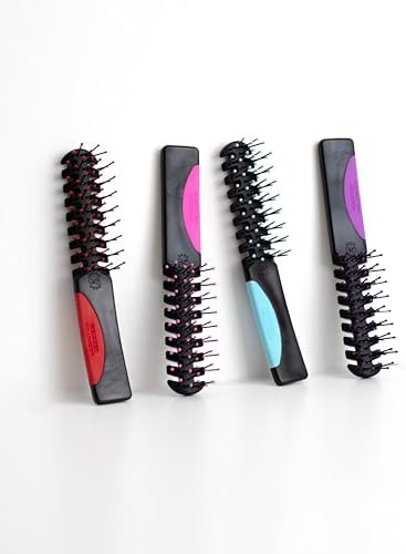 Cricket Static Free Volumizer Hair Brush - Styling, and Detangling All Hair Types, Long, Short, Thick, Thin, Curly, Straight, and Wavy, Drama Queen (Purple) - Image 7