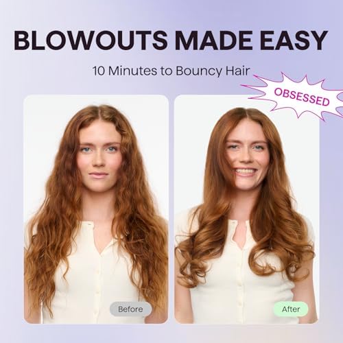 Wavytalk 5 in 1 Curling Wand Set with Thermal Brush & 0.5"-1.25" Barrels - Image 5