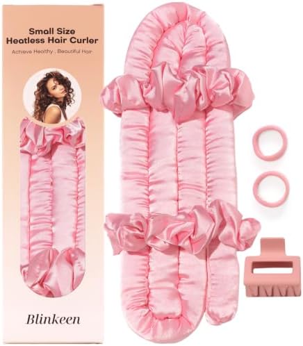 Small Size Heatless Hair Curler for tighter, more defined curls by SimplifyYourBeautyRoutine