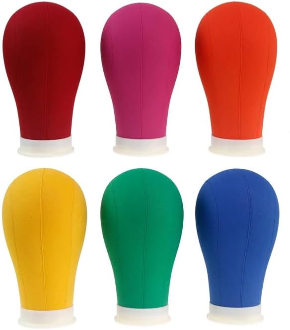 EERYA 23 Inch Wig Head Stand Set for Wig Making Display Styling Training - Image 6