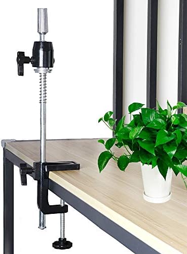 ZQIAN BEAUTY Scalable Wig Stand C Clamp Wig Head Stand Metal Mannequin Head Stand Holder Adjustable Height C-Clamp Table Stand Holder for Wig Doll Head by ZQIANBEAUTY