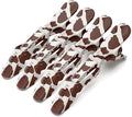 FRAMAR Cow Print Alligator Clips For Hair Styling, Cow Print Stuff, Matte by FRAMAR