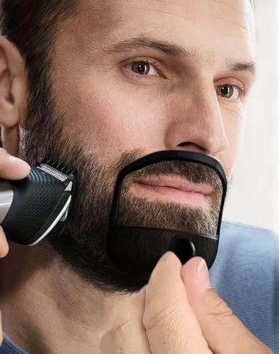5 PCS Beard Shaper Set for Men - Goatee Shaper, Beard Lineup Tool, Beard Template & Stencil, Versatile Face Hair Styling Tool - Image 2