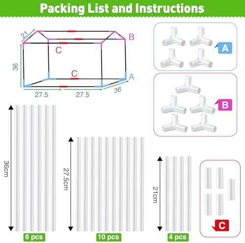 Mini Greenhouse with Potting Mat for Indoor Plant, Portable Greenhouse - Image 3