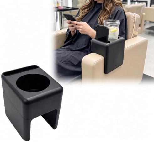 Salon Chair Armrest Organizer Tray with Phone Holder Barber Accessory by Unknown