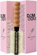 Dom Dom Round Hair Brush, Boar & Nylon Bristles for Blowouts, Small 2in by DomDomHair