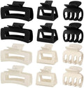 SMKSL 12 Pcs Hair Claw Clips for Women & Girls 3 Styles Hair Accessories by SMKSLHAIRCLAWCLIP