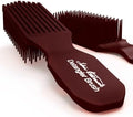 Maroon Detangler Brush by Felicia Leatherwood - For Kinky, Curly, Wavy 4c or Straight Hair - Tame Your Tangles Smooth Your Coils - Pain Free for All Ages by BrushWiththeBest