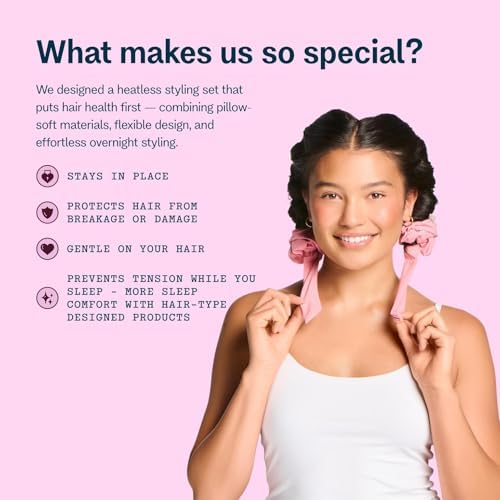 Gimme Beauty Chill Curl Heatless Styling Set, Fine Hair, 4 Ct - Image 3