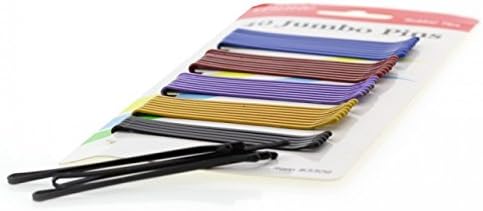 Annie Jumbo Bobby Pins, 2 3/4 Inch, Assorted Colors, 40 Count for Rollers - Image 2