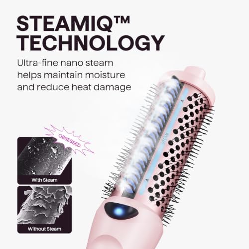 Wavytalk Steam Thermal Brush Steamlift Pro for Salon Blowout Look, 1.57" - Image 3