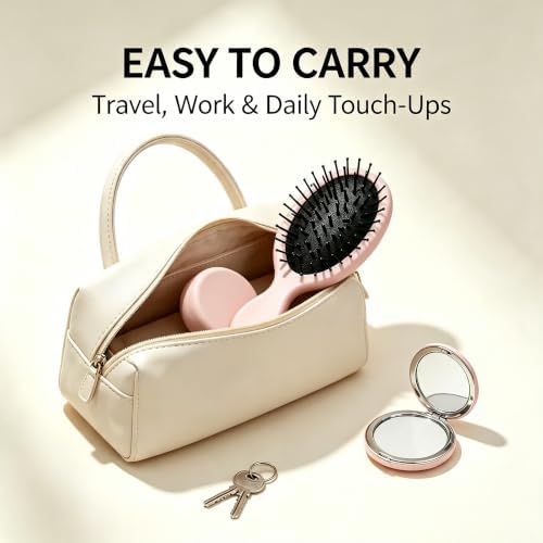 12 pcs Mini Hair Brush,Travel Detangling Brush - Image 3
