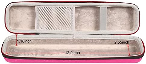 Faylapa Hard Carry Travel Case for Hair Straightener Iron Pink - Image 3
