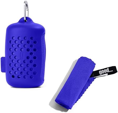 Nanofiber Quick Dry Towel for Camping, Gym, Yoga, Sport & Backpacking Blue by Unknown