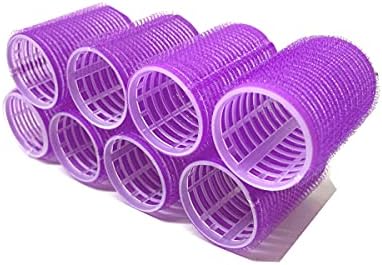 Large Self Grip Hair Rollers Pro Salon Hairdressing Curlers Assorted Colors by THE+UM24