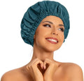 Edoneery Shower Caps for Women Reusable Waterproof, Shower Hair Cap by Edoneery