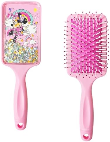 LUV HER Kids' Detangling Confetti Hair Brush - Fun Design with Disney Minnie - Gentle on Wet & Dry Hair - Ideal for Kids Ages 3+ - Makes Hair Care Enjoyable and Simple by LUVHERKIDS