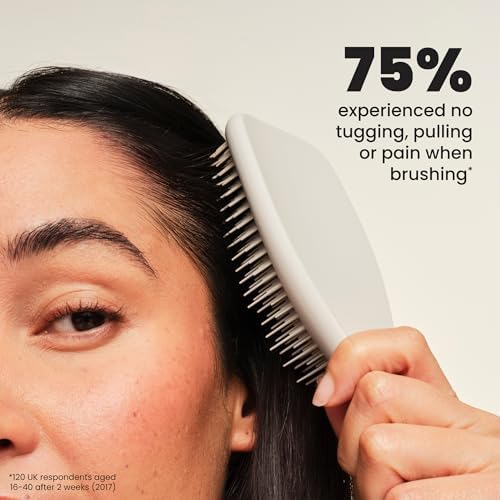 Tangle Teezer Matte Ultimate Detangler Brush, Straight to Curly, Gray - Image 5